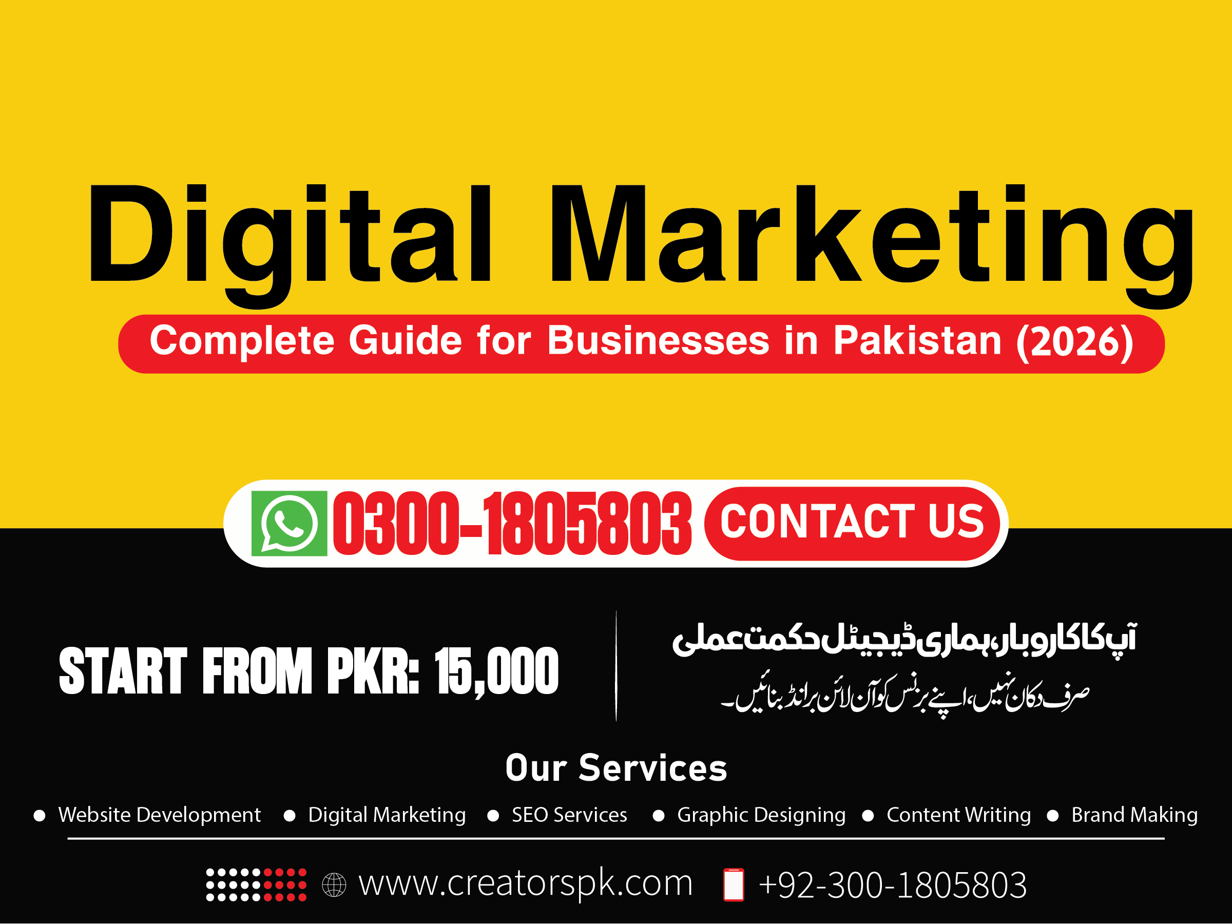 Digital Marketing: Complete Guide for Businesses in Pakistan (2026)