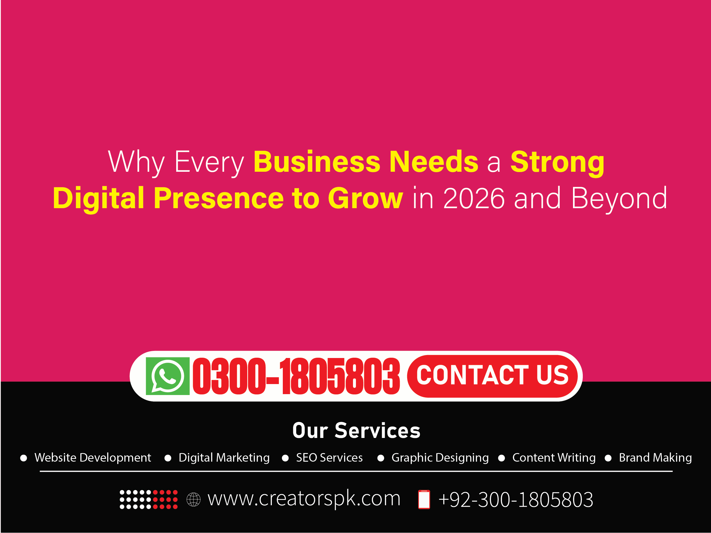 Why Every Business Needs a Strong Digital Presence to Grow in 2026 and Beyond