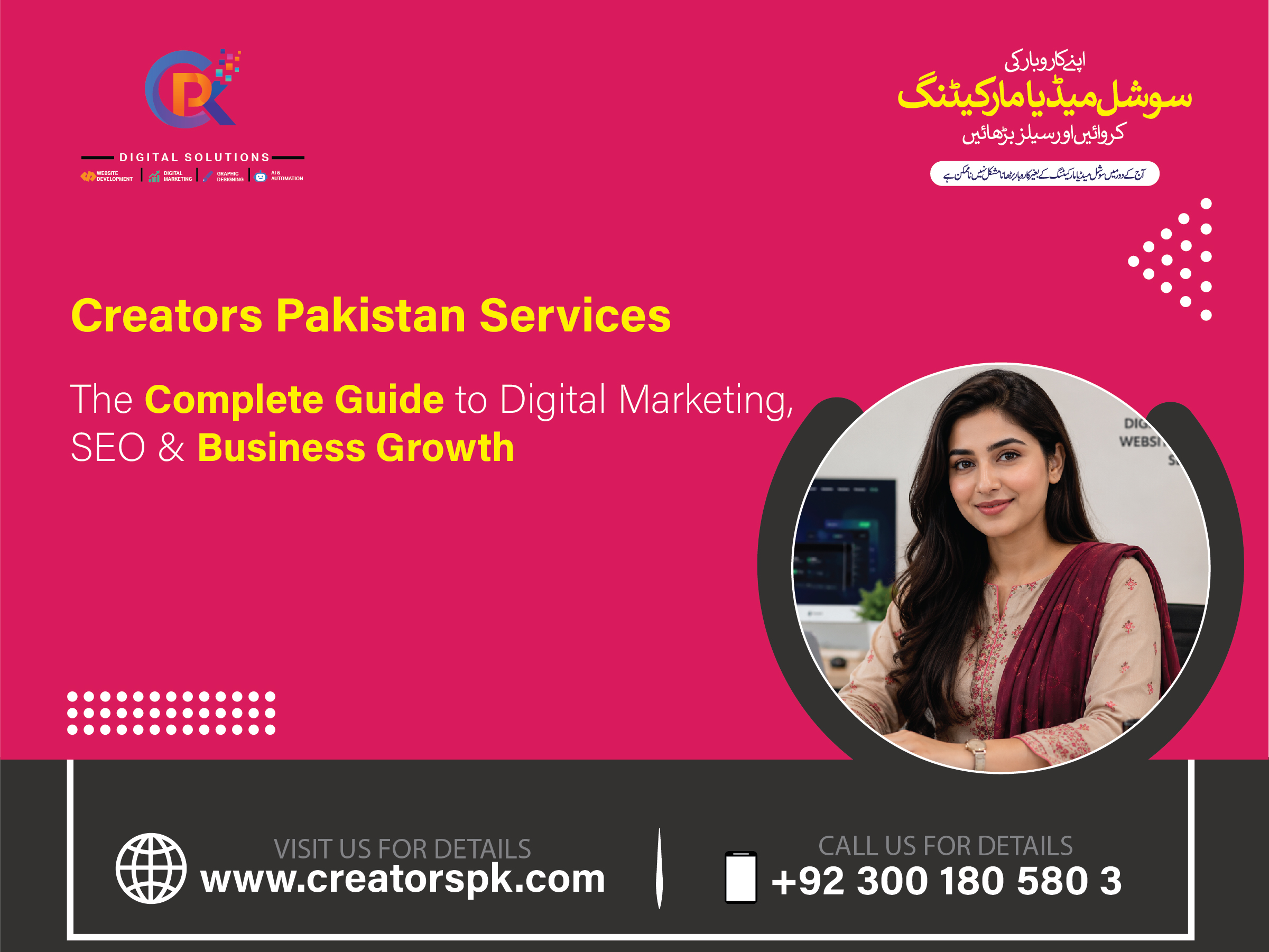 Creators Pakistan Services – The Complete Guide to Digital Marketing, Website Development, SEO, Software Development & Business Growth