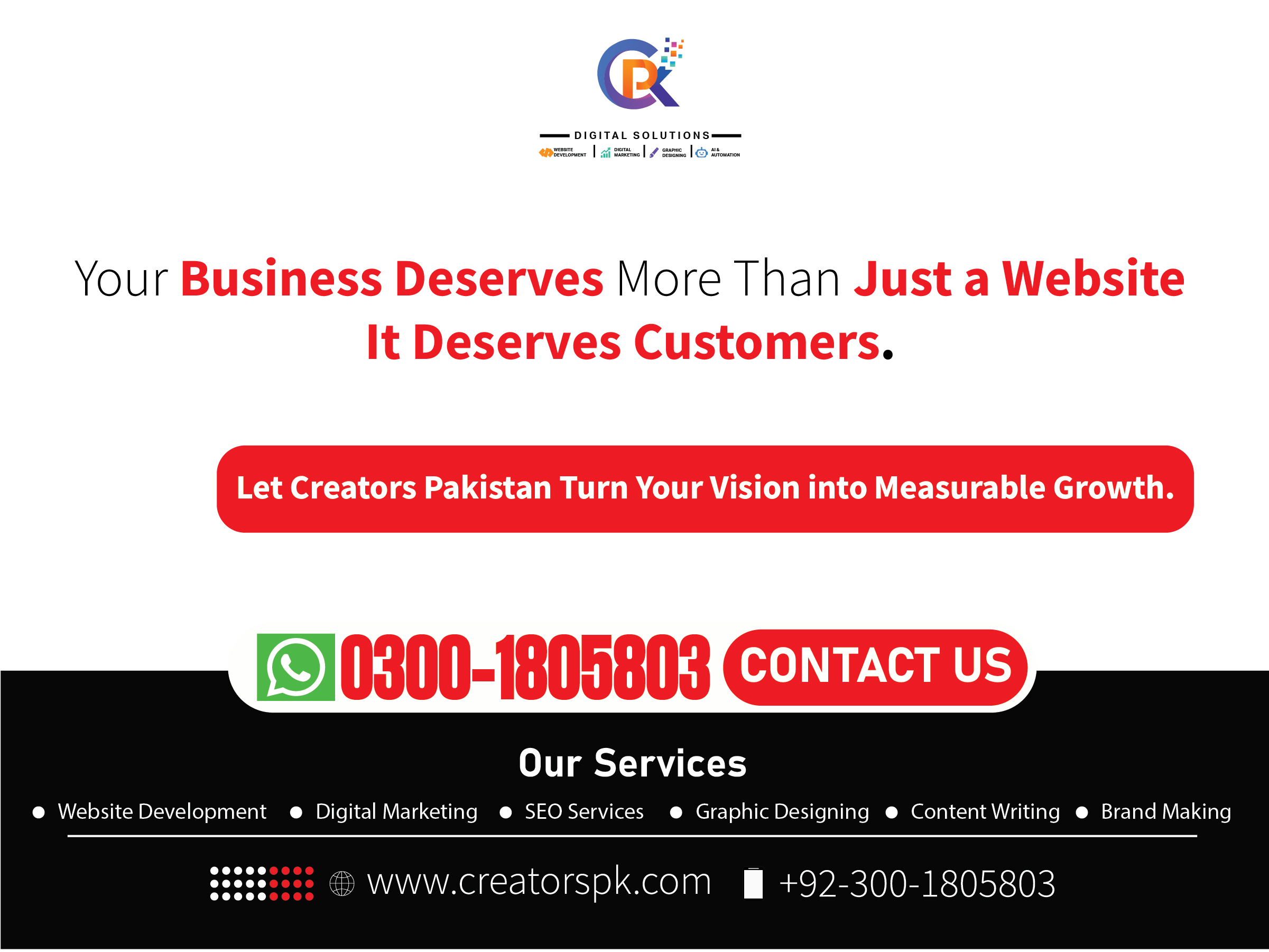 Creators Pakistan – The Best Digital Marketing Company in Pakistan
