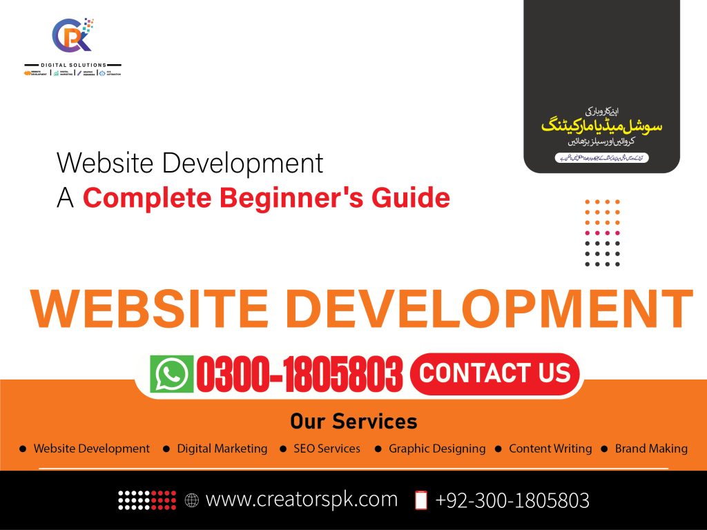 Website Development Complete Bigners Guide