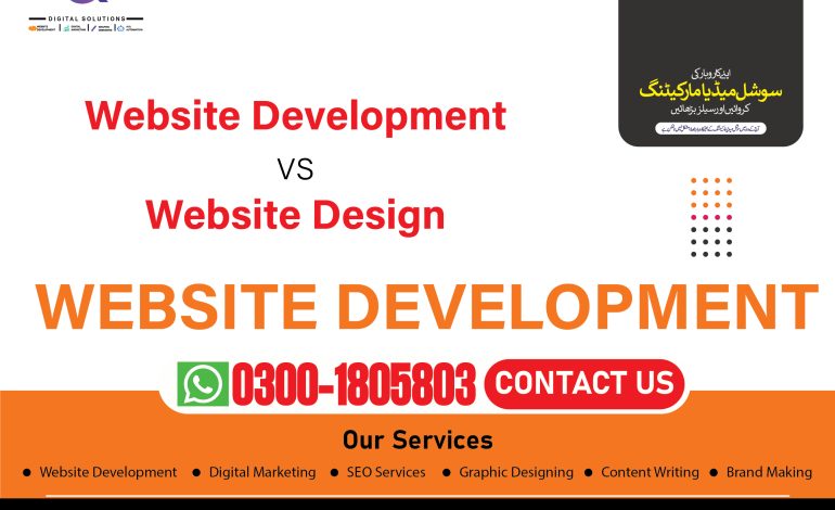 Website Development vs Website Design: What’s the Difference?