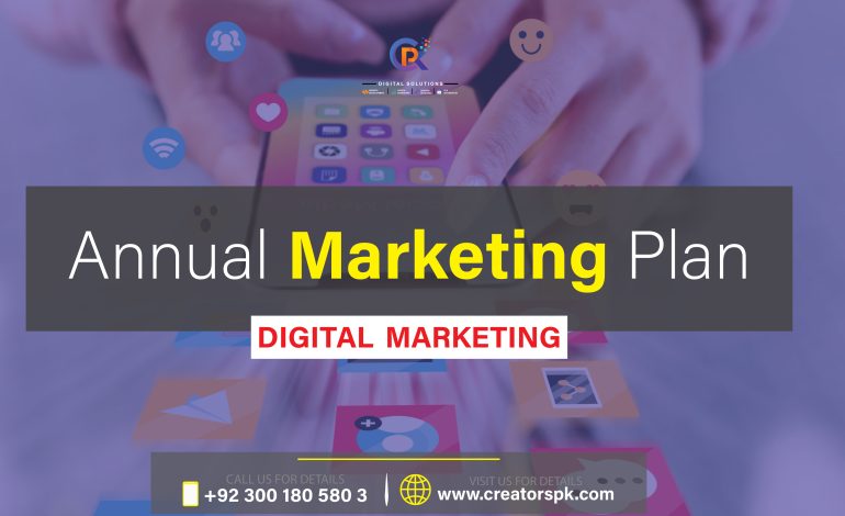 Annual Marketing Plan by Creators Pakistan