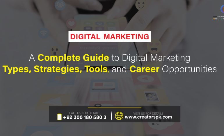 What Is Digital Marketing? A Complete Guide to Digital Marketing, Types, Strategies, Tools, and Career Opportunities