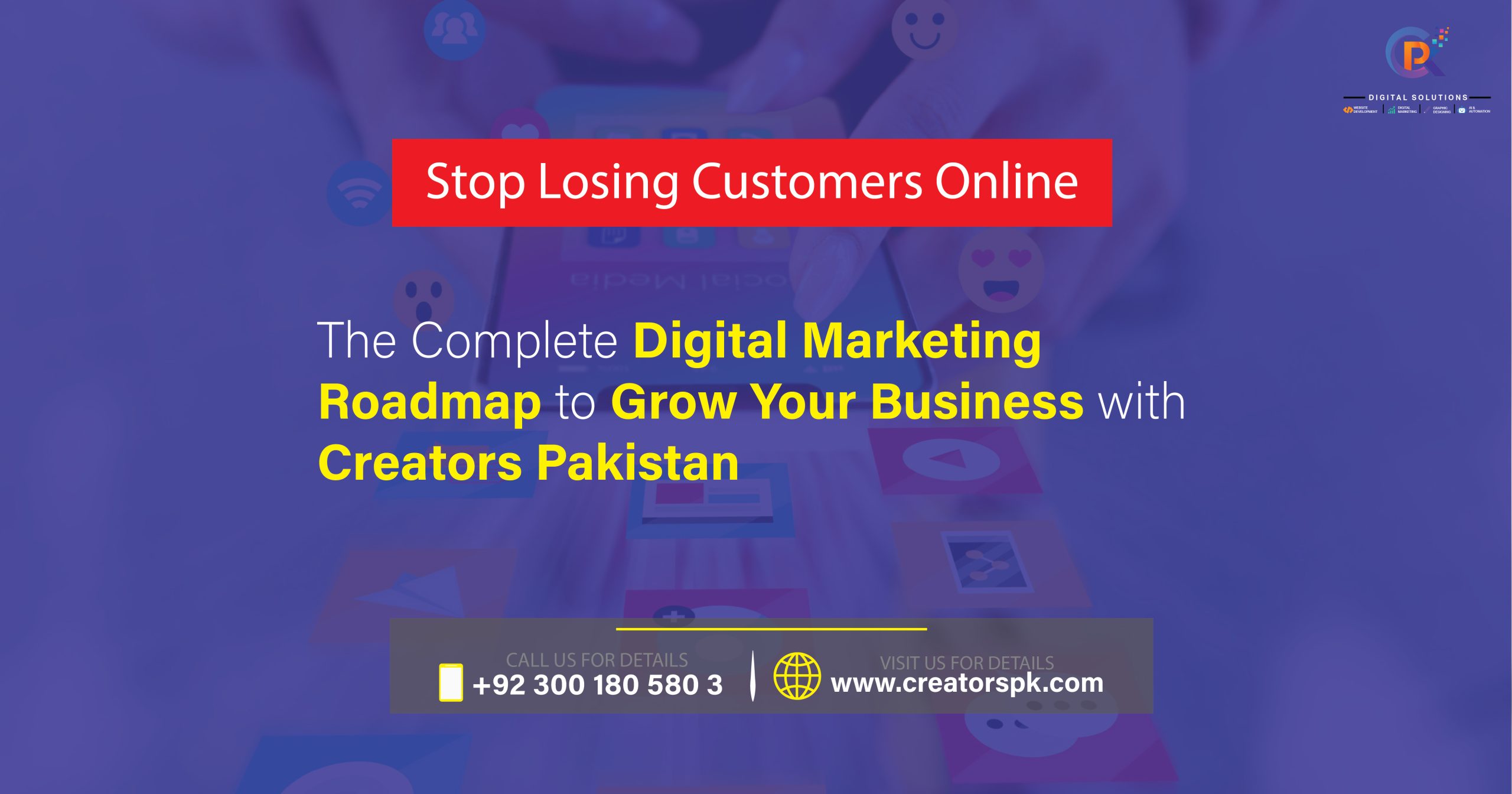 The Complete Digital Marketing Roadmap to Grow Your Business with Creators Pakistan